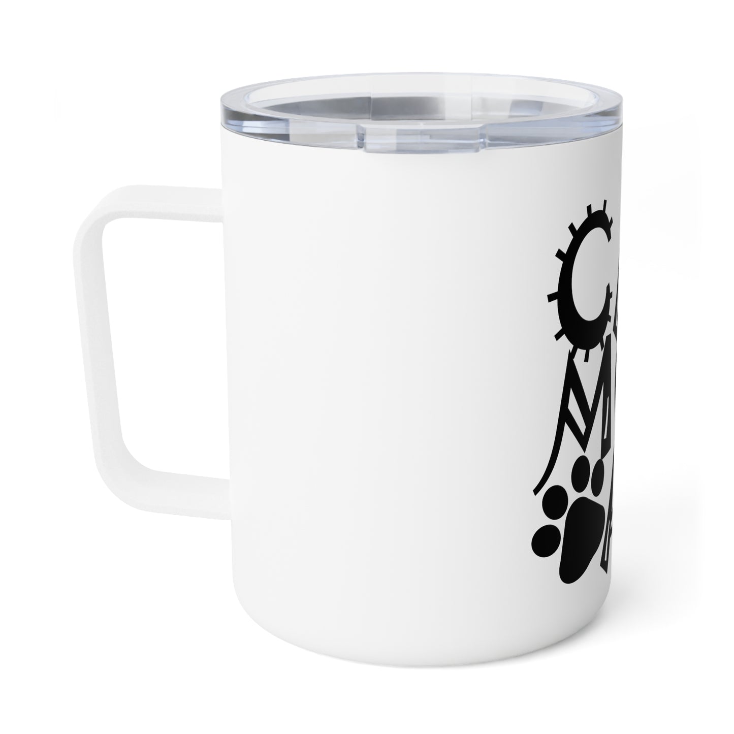 Cat Mom AF Insulated Coffee Mug, 10oz