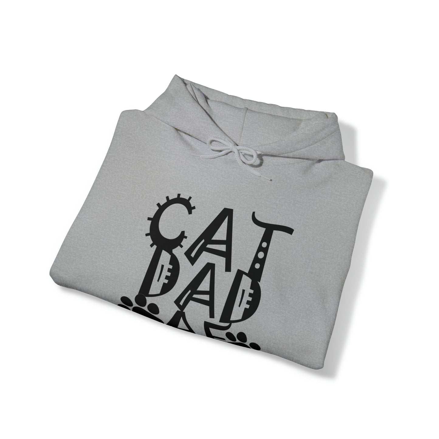 Cat Dad AF Hooded Sweatshirt