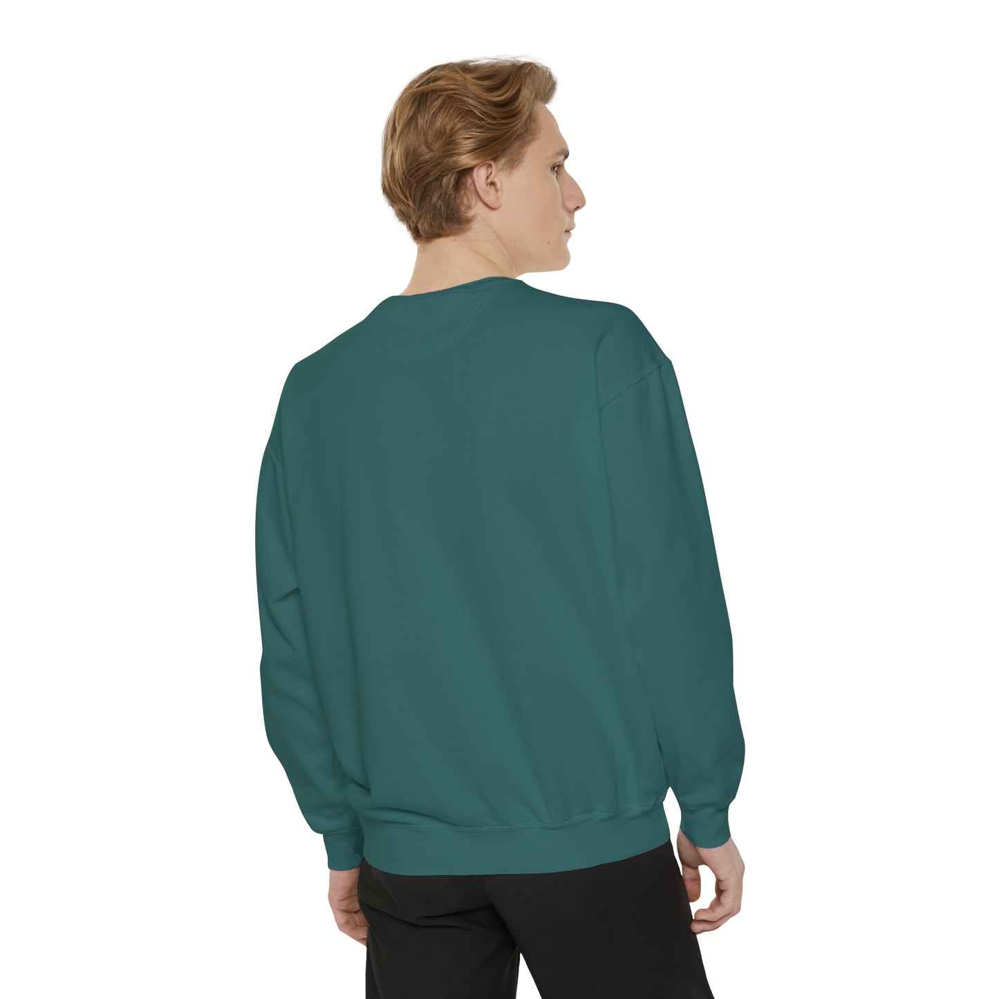 Dog Dad AF Unisex Garment-Dyed Sweatshirt