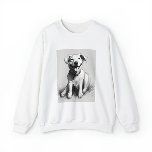 Dog Sketch Unisex Heavy Blend™ Crewneck Sweatshirt