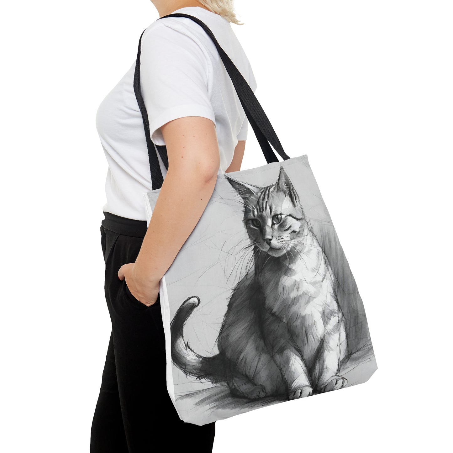 Cat Tote Bag (AOP)