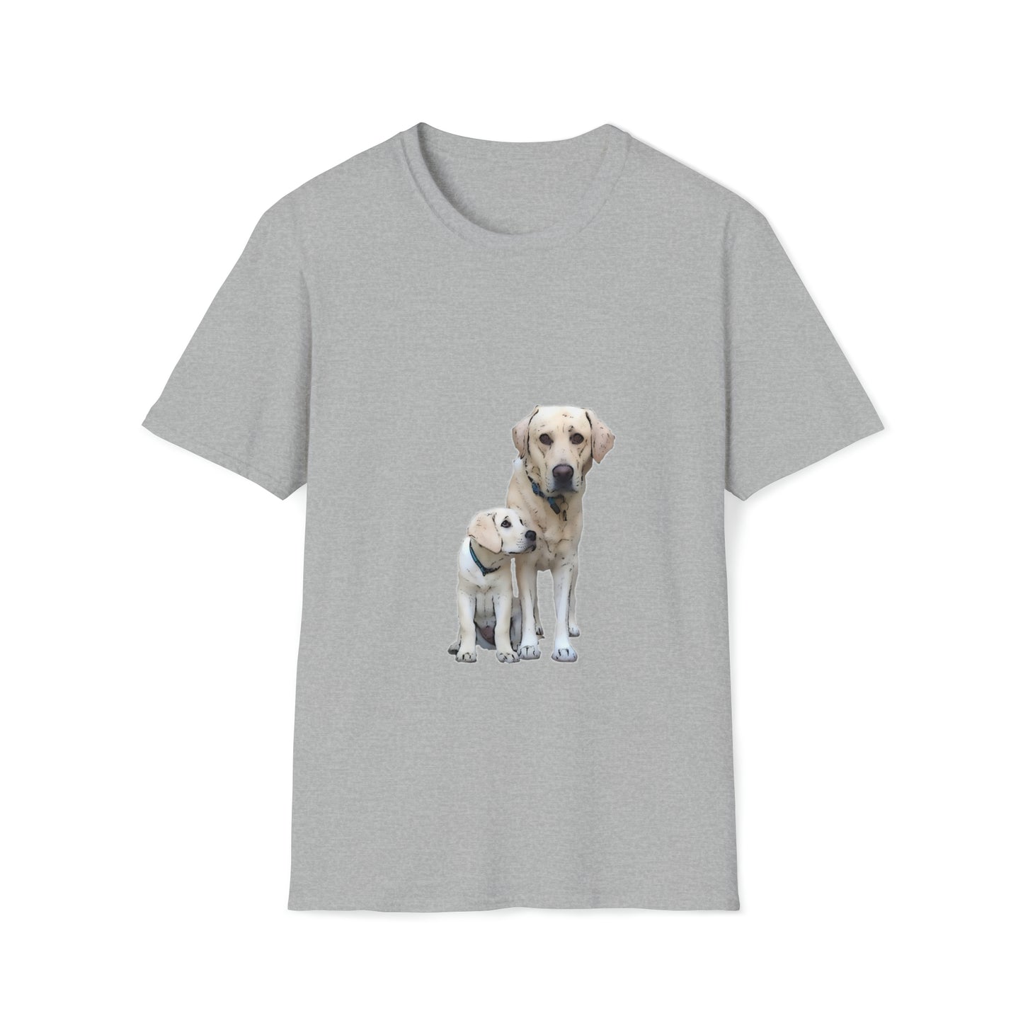 Dog & Pup Unisex Softstyle T-Shirt