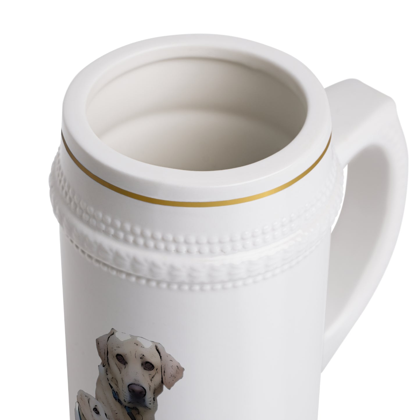 Dog & Pup Beer Stein Mug