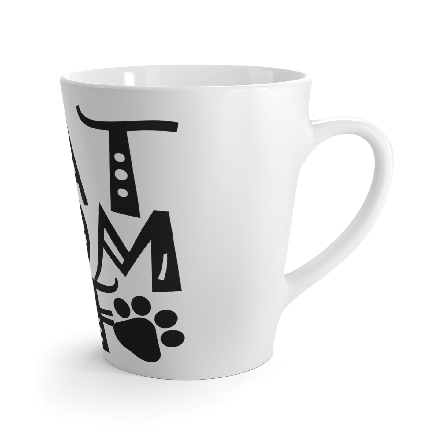 Cat Mom AF Latte Mug