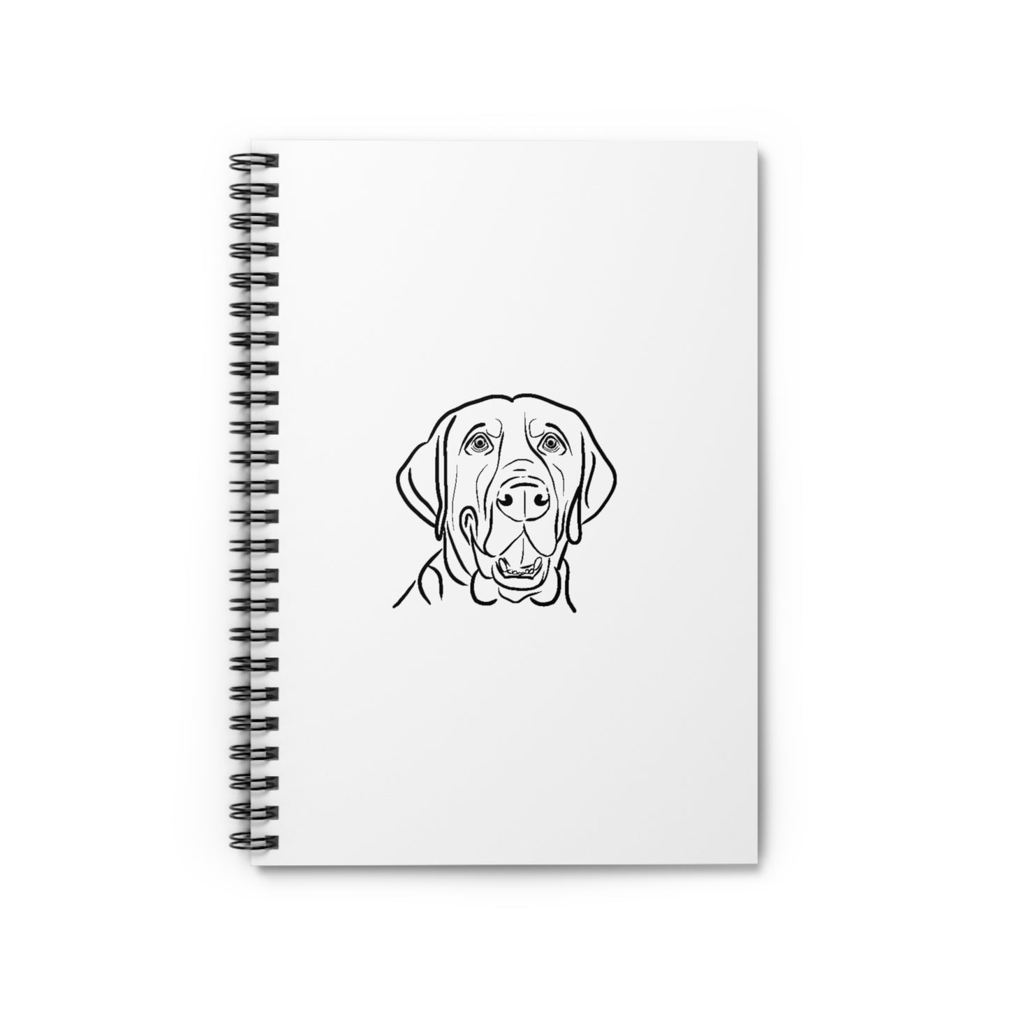 Barky Wagmore Spiral Notebook - Ruled Line