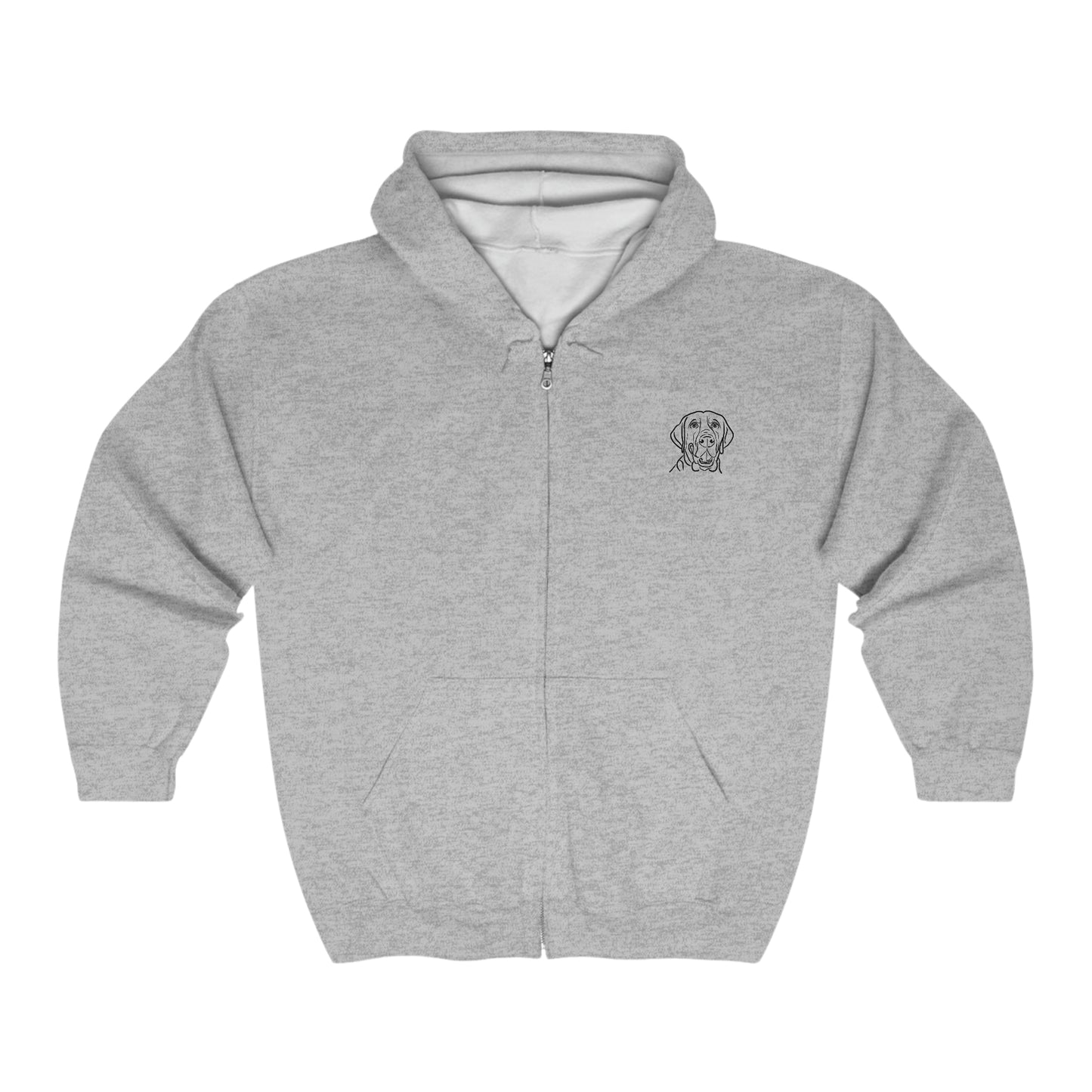 Barky Wagmore Unisex Heavy Blend™ Full Zip Hooded Sweatshirt