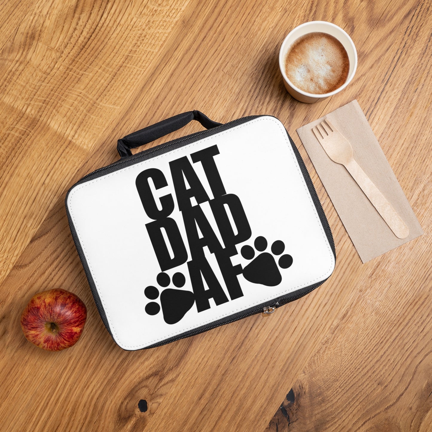 Cat Dad AF Lunch Bag
