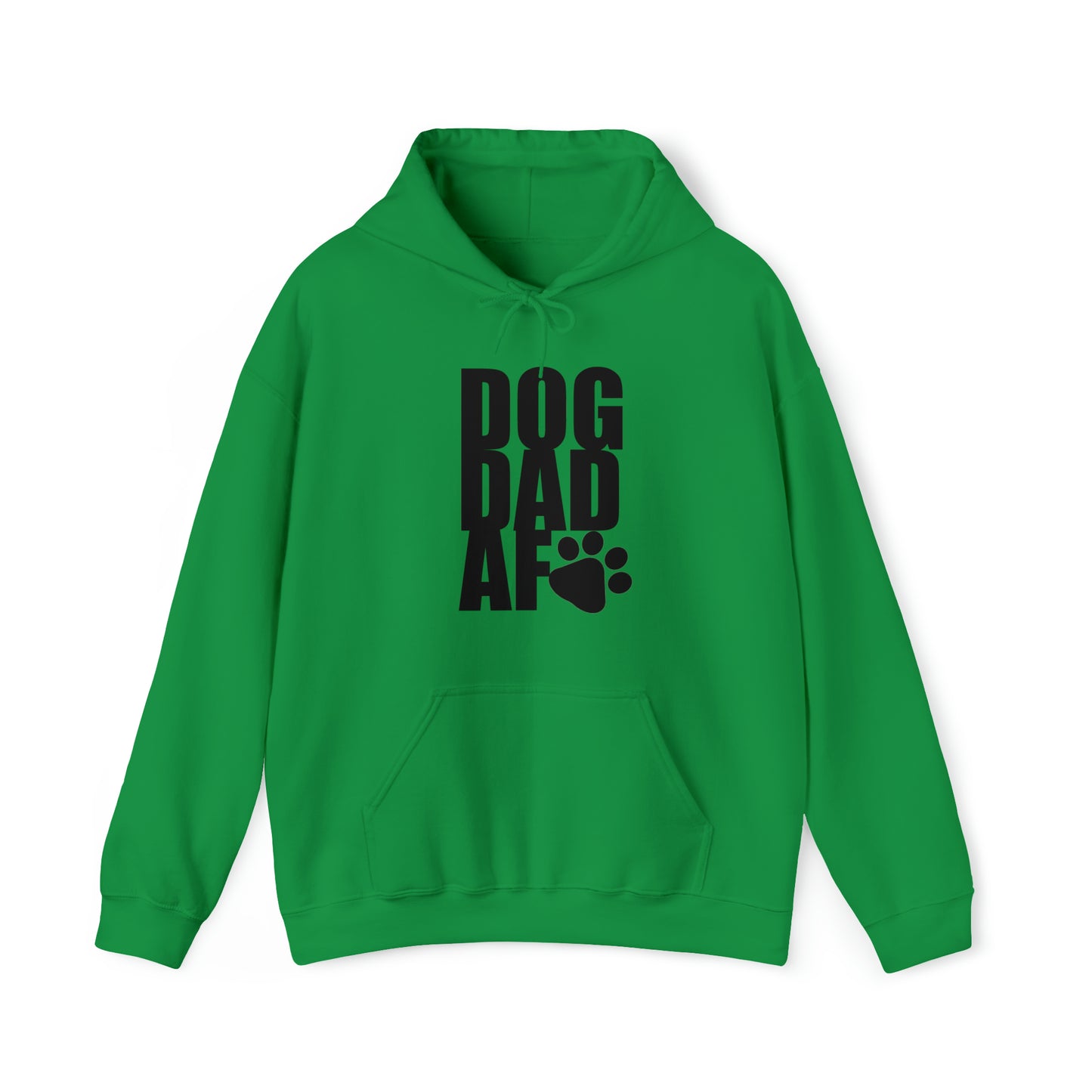 Dog Dad AF Unisex Heavy Blend™ Hooded Sweatshirt