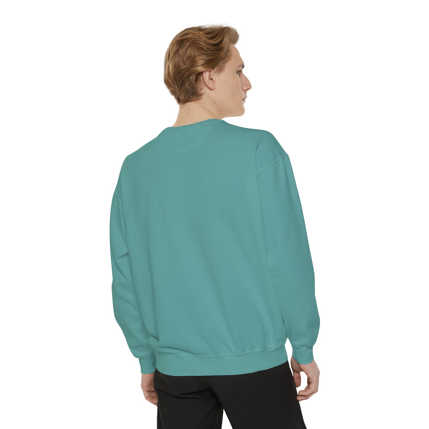 Dog Dad AF Unisex Garment-Dyed Sweatshirt