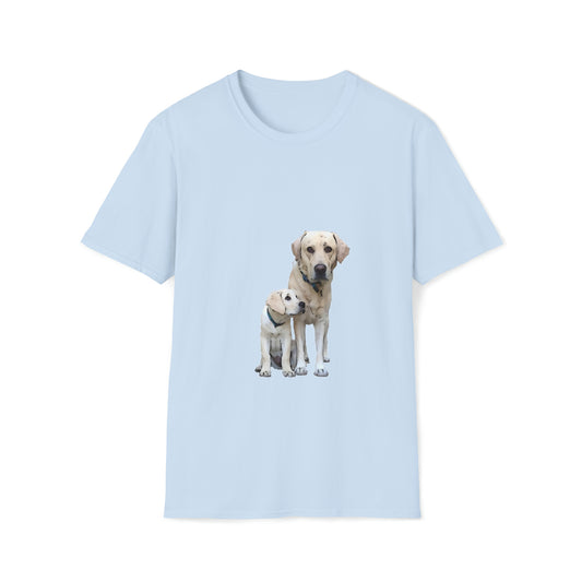 Dog & Pup Unisex Softstyle T-Shirt