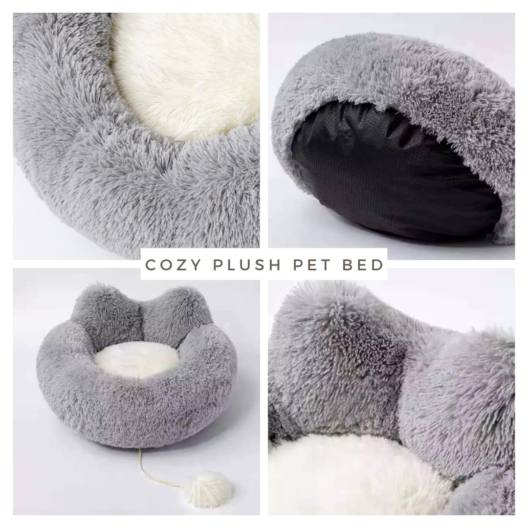 Cozy Plush Pet Bed-2