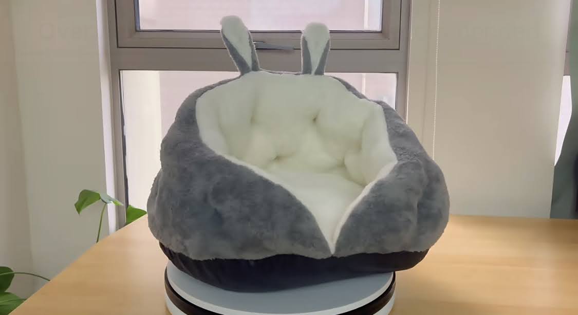 Bunny Ear Design Pet Bed-6