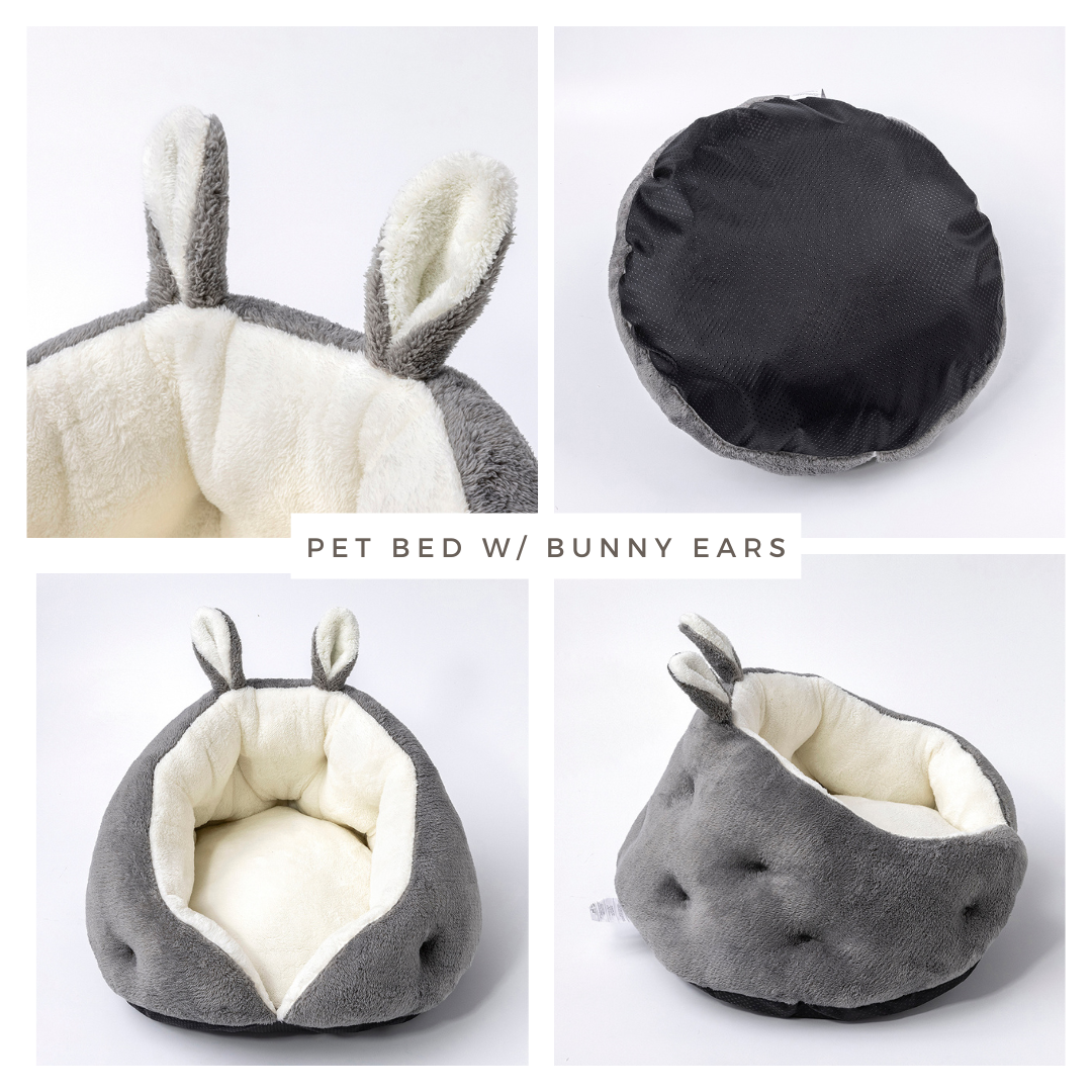 Bunny Ear Design Pet Bed-2