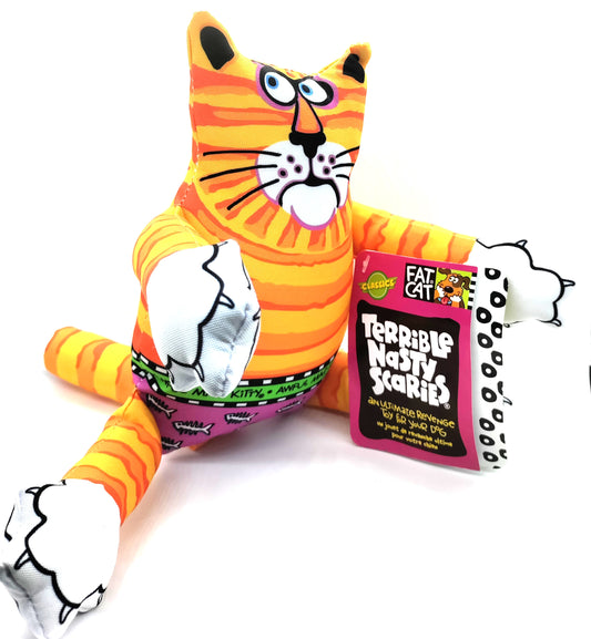 Fat Cat Classics Terrible Nasty Scaries Kitty Dog Toy-0