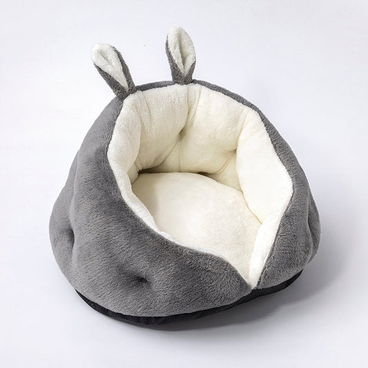 Bunny Ear Design Pet Bed-0
